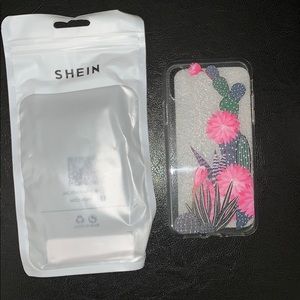 Clear Cactus flower Iphone Xs Case